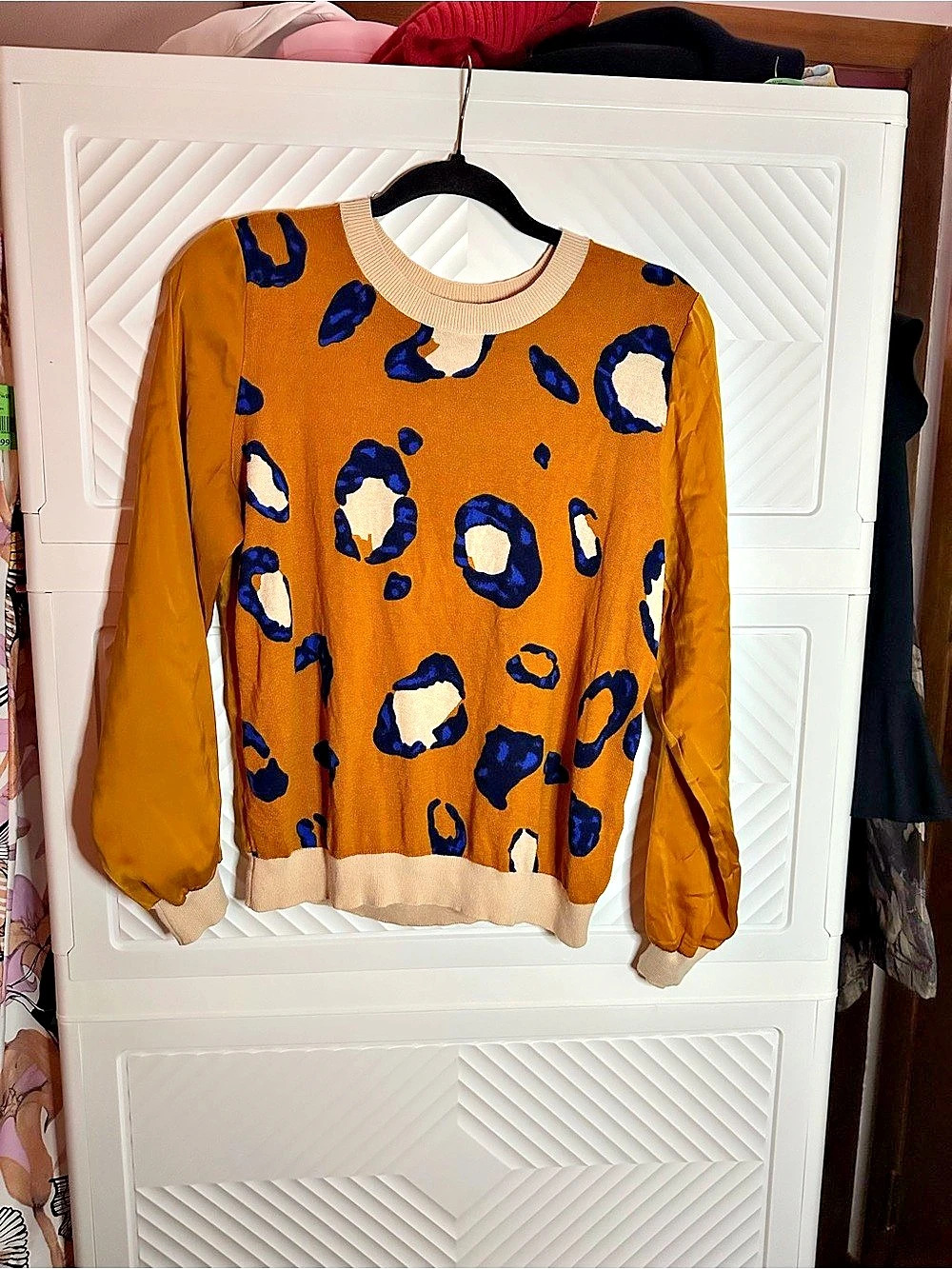 3.1 Phillip Lim 20th Anniversary Collection Abstract Print Crewneck Sweater in